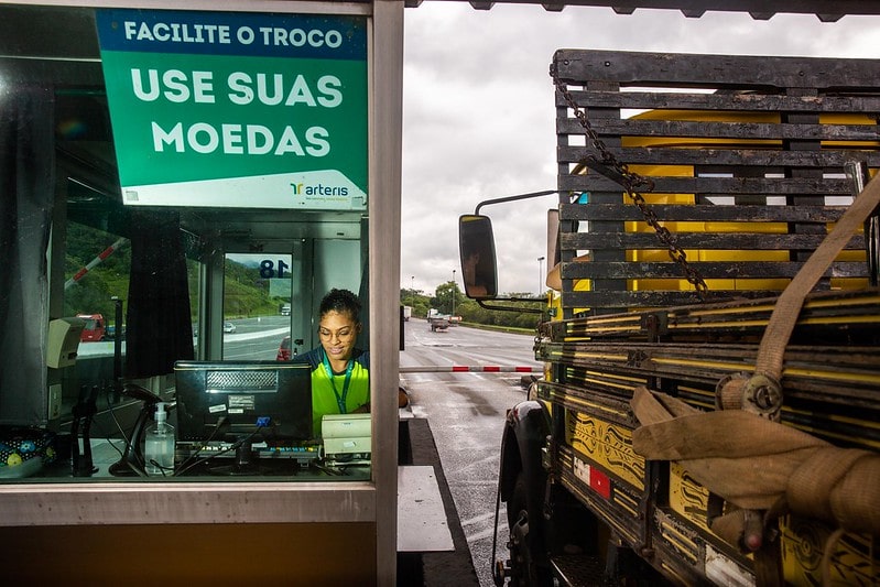 tabela de tarifa de pedágio da autopista litoral sul, que administra o trecho norte da br-101 em sc, passa por reajuste de preço