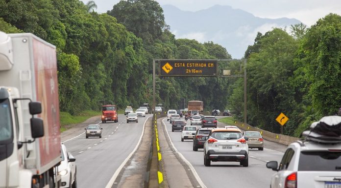 Tabela de tarifa de pedágio da BR-101 Norte em SC tem novo reajuste