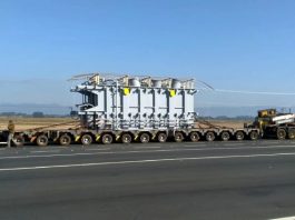 Transporte de transformador a partir de Palhoça impacta trânsito na BR-101 em duas noites