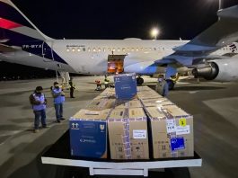 Estado recebe mais 290 mil doses da vacina contra a Covid-19 Estado recebe mais 290 mil doses da vacina contra a Covid-19