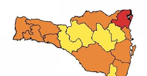 Melhoram os índices de risco da pandemia em Santa Catarina