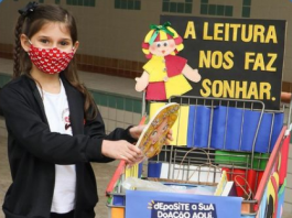 Campanha de arrecadação de livros para Escola Marista de São José