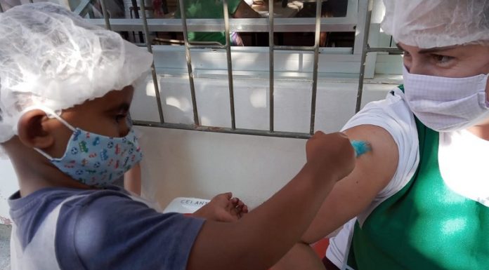 Uma das atividades previstas no projeto é a simulação do drive thru da vacinação contra a covid-19