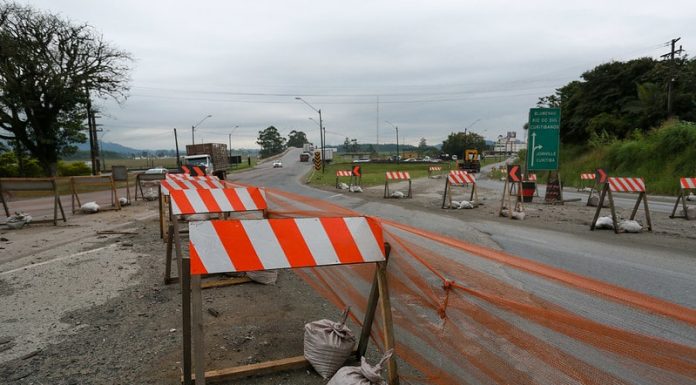 obras em rodovias federais terão recursos estaduais de SC