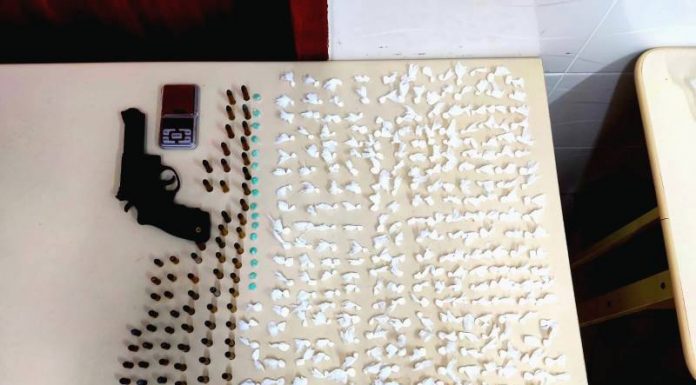 Polícia Civil apreende drogas, arma e munições no bairro abraão, em florianópolis
