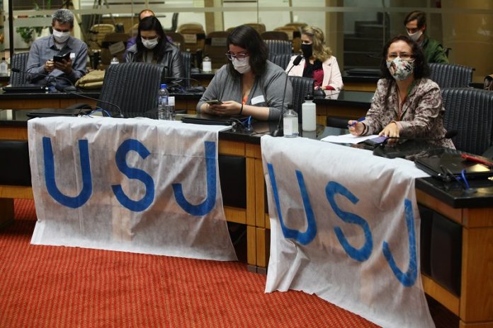 Audiência pública na Alesc discutiu na noite desta segunda (18) o fechamento do USJ