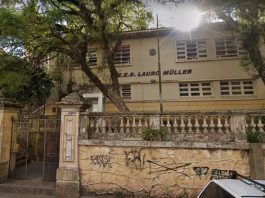 Escola Estadual Lauro Müller, no Centro de Florianópolis