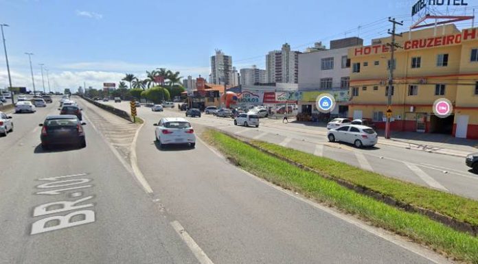 Saída da BR-101 para o Kobrasol será fechada a partir desta terça