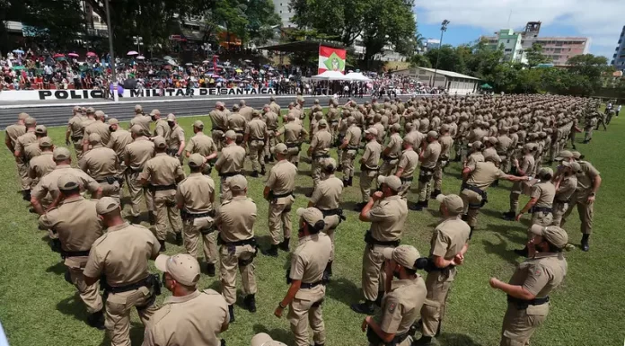 Tropa da PM em Santa Catarina ganha 531 novos soldados