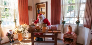 Em São José, casa do Papai Noel abre as portas nesta quarta-feira