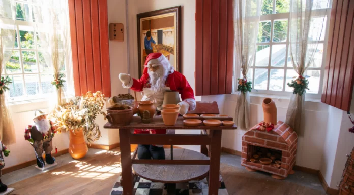 Em São José, casa do Papai Noel abre as portas nesta quarta-feira