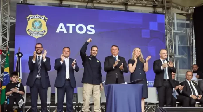 bolsonaro em formatura da prf em florianópoli