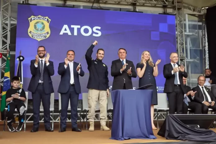 bolsonaro em formatura da prf em florianópoli