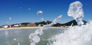 relatório de qualidade da água do mar balneabilidade em sc