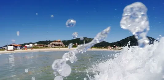 relatório de qualidade da água do mar balneabilidade em sc