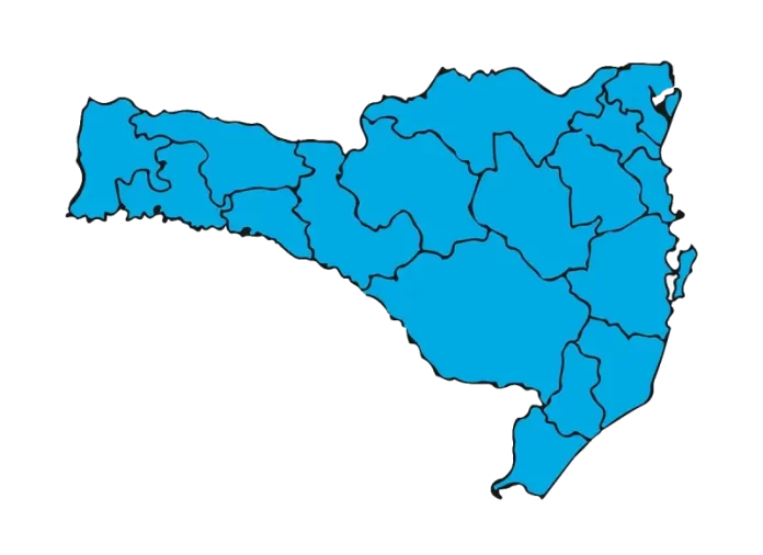 Risco à Covid-19 é moderado em todas as 17 regiões de SC