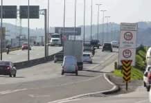Arteris instala mais 12 radares na BR-101 na Grande Florianópolis