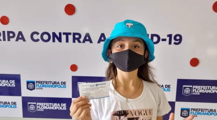 Florianópolis vacina crianças de 6 anos ou mais nesta segunda-feira (24)