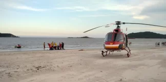 Turista de Bom Retiro morre afogado na Praia do Sonho