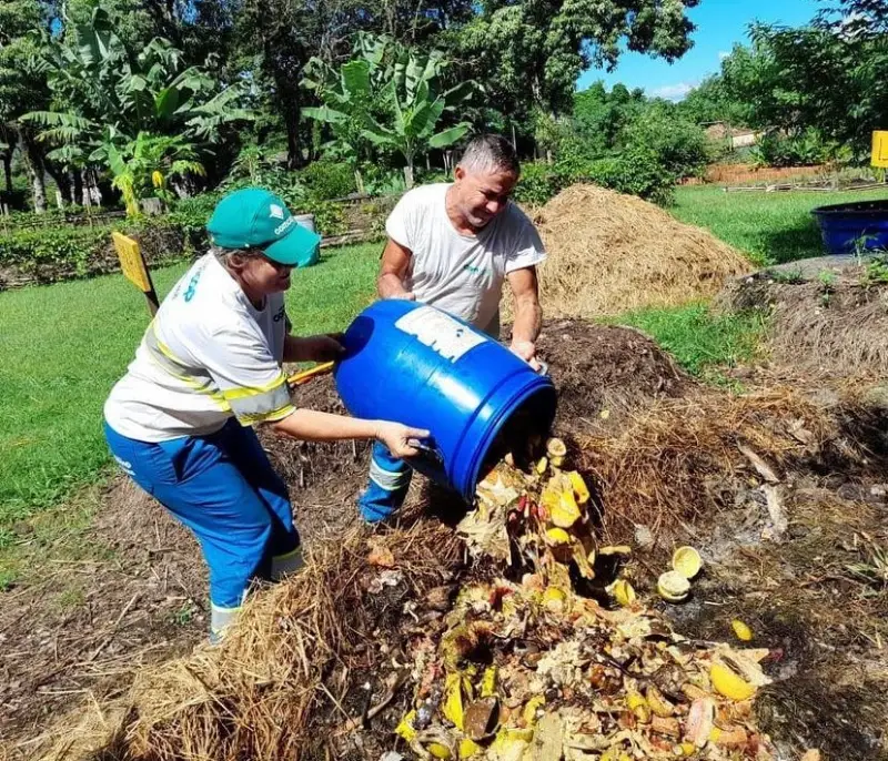 O município pagará pelo tratamento de resíduo orgânico alimentar realizado nos bairros da cidade