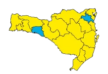 Impacto da ômicron: 15 regiões de Santa Catarina estão em risco alto à Covid