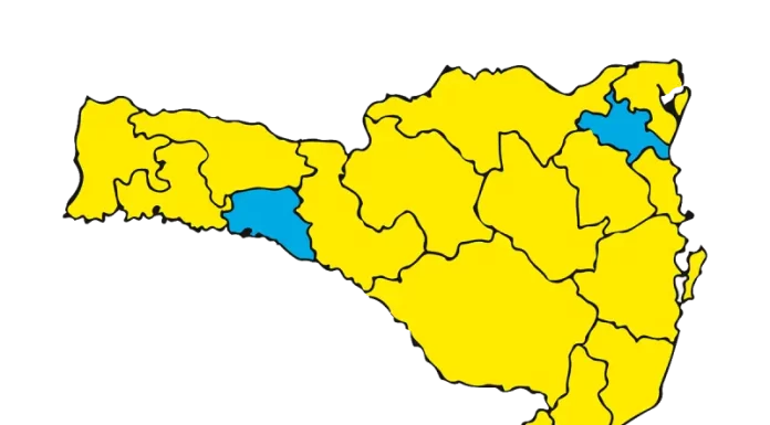 Impacto da ômicron: 15 regiões de Santa Catarina estão em risco alto à Covid