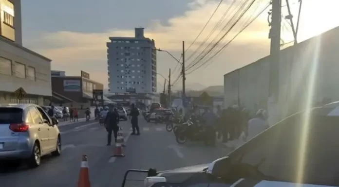 em palhoça Guarda Municipal e PM deflagram a operação Descarga Livre