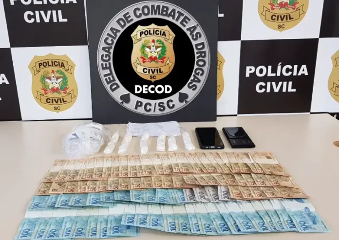 Traficante de cocaína é preso nos Ingleses