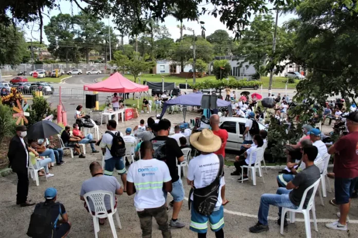 servidores municipais de florianópolis estão em greve