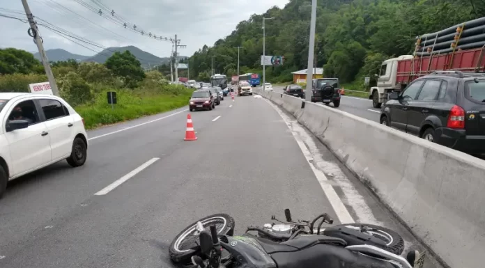 Motociclista morre em acidente na SC-401, em Florianópolis
