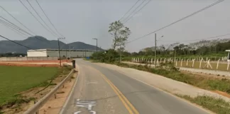 Rodovia SC-407, entre Biguaçu e Antônio Carlos, tem trecho reformado