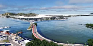 Nova ponte da Lagoa terá 6 metros de altura