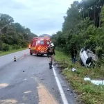 acidente morte motociclista sc-406