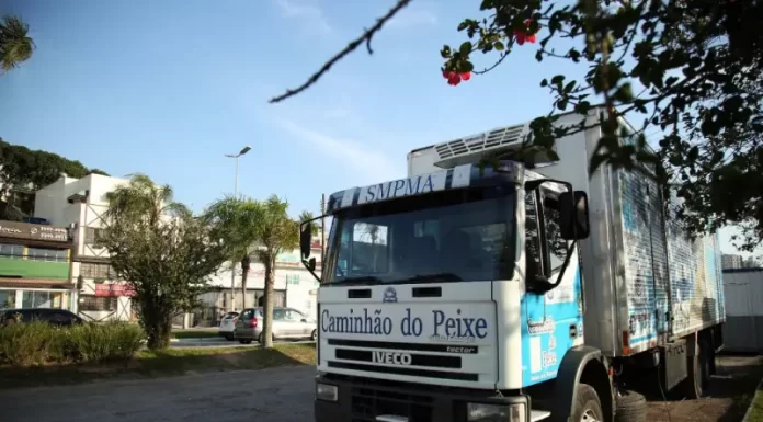Caminhão do Peixe em Florianópolis