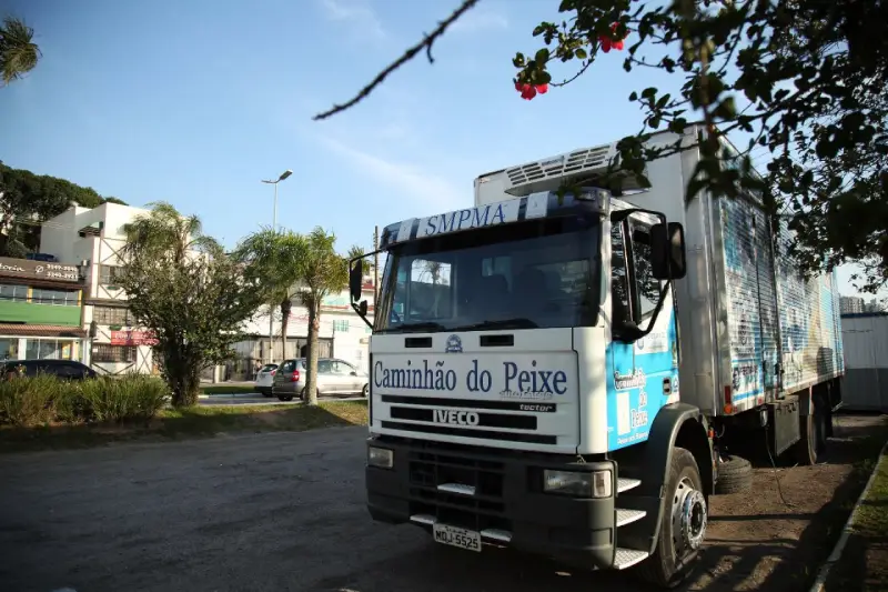 Caminhão do Peixe em Florianópolis