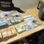 PF segue contando dinheiro apreendido na Operação Câmbio Barriga Verde