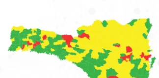 17 municípios de SC recebem nota alta em risco à Covid