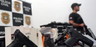 Governo do estado compra 3.700 pistolas para a Polícia Civil