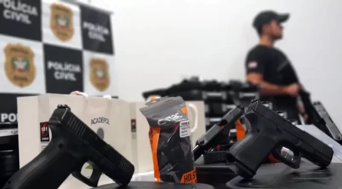 Governo do estado compra 3.700 pistolas para a Polícia Civil