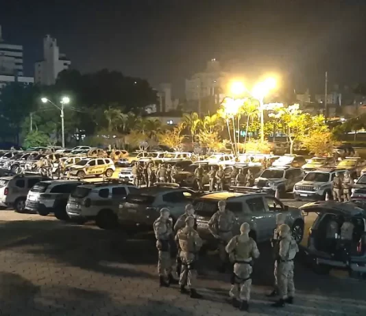 Megaoperação combate organização criminosa na Grande Florianópolis