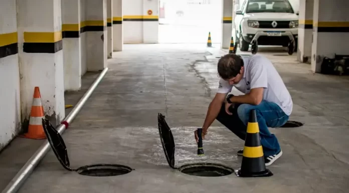 Inspeção do programa sanitário-ambiental em Florianópolis