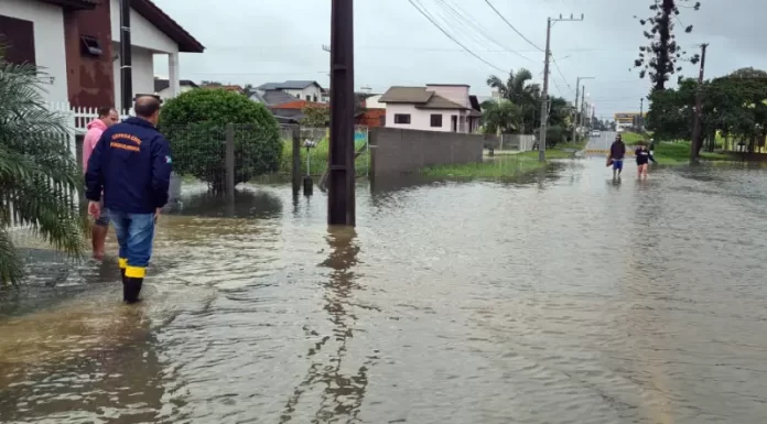 14 municípios decretam situação de emergência em Santa Catarina