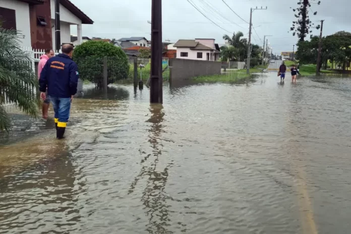 14 municípios decretam situação de emergência em Santa Catarina