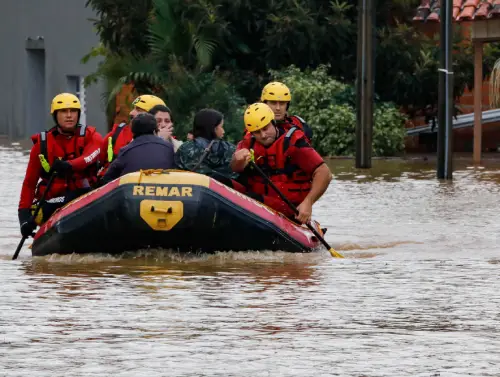 Ciclone se afasta para o oceano e tempo melhora em SC; 420 ficaram desabrigados