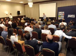 PSD reúne pré-candidatos e sinaliza composição com o União Brasil PSD reúne pré-candidatos e sinaliza composição com o União Brasil