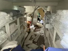 Explosão ocorre em hotel na Beira-mar Norte