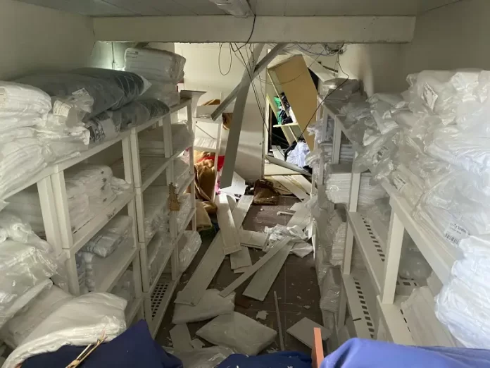 Explosão ocorre em hotel na Beira-mar Norte