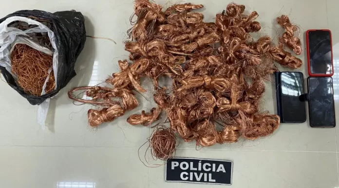 Polícia Civil realiza operação contra furtos e receptação de fios e cumpre mandados de busca em Florianópolis