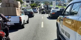 Homem é atropelado na Via Expressa em São José