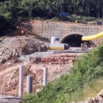 construção de túnel do contorno viário da grande florianópolis